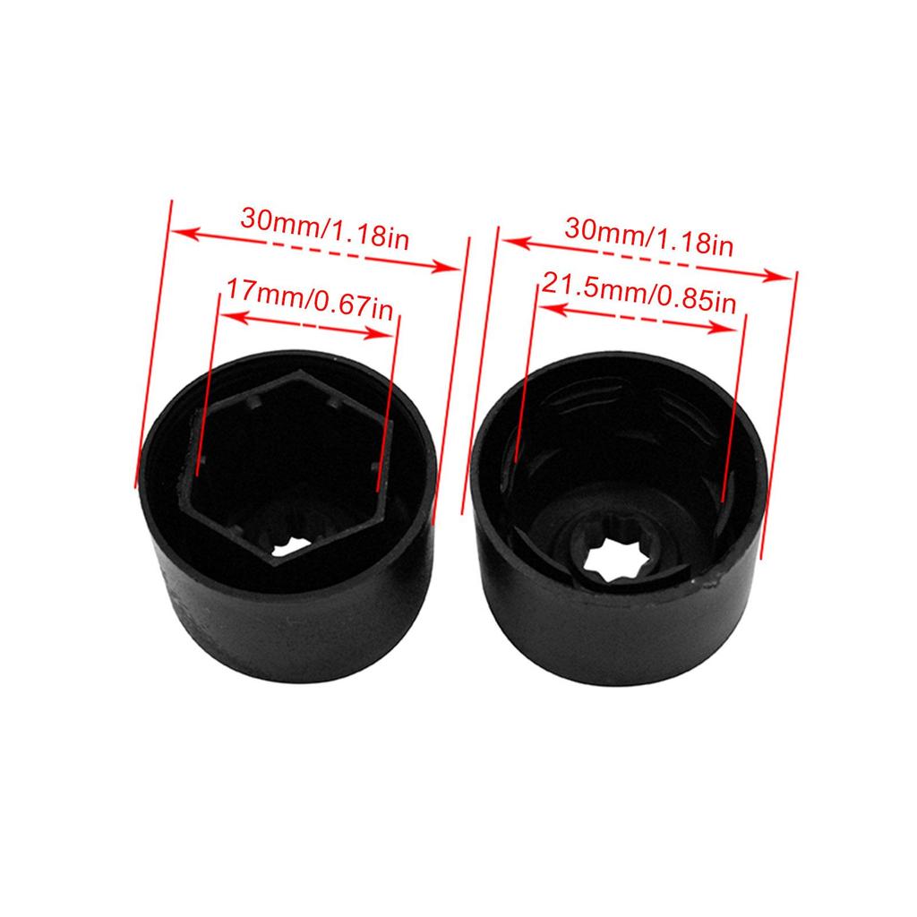 20 ks Krytky matic kol s nástrojem pro demontáž Náhrada pro VOLKSWAGEN Krytky matic kol Beetle CC Šrouby kol