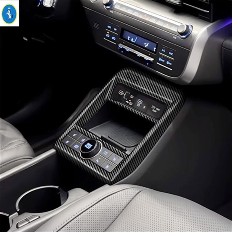 Control Panel / Window Lift Button / trument Panel Head Lights Button Cover Trim For Hyundai KONA 2025 2026 Accessories