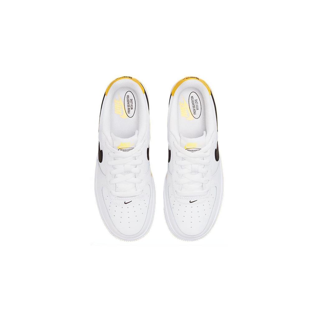 Air Force 1 LV8 GS Have A Nike Day Zapatillas para Niños Blanco Negro Azufre Oscuro DM0983-100