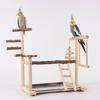 Pet Bird Cage Funfair Stand Swing Parrots Swing Gym Toy Funfair Training