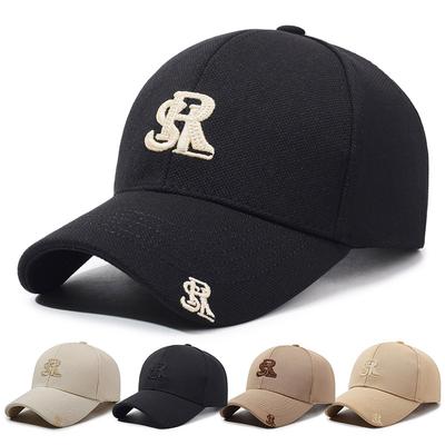 Männer Frauen Sonnenhut Bestickte Buchstabenkappe Outdoor Sport Baseballkappe