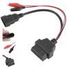 3Pin To OBD2 16Pin Adapter Cable Professional Auto Car Diagnostic Connector Fit for Fiat