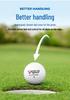 PGM Competition Golf Balls Gift Set - Three-Layer Balls, Boxed In Sets of 3, 12, or 48.