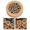 Wood Aroma Burner Box Censer for Home And Hotel Fragrance Diffuser with Lid