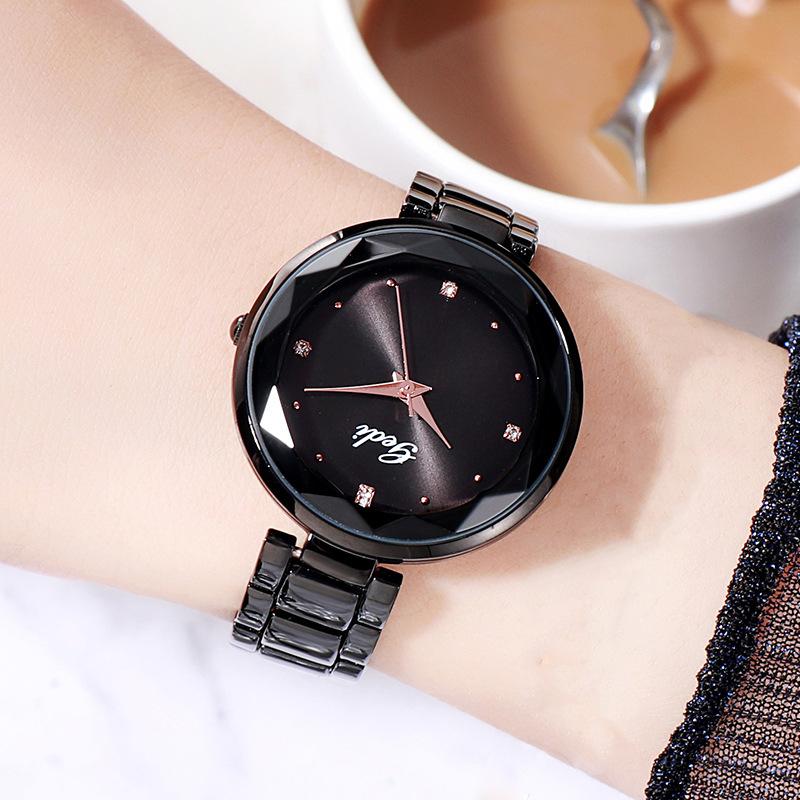 Diamond Steel Belt Women'S Watch Small Women'S Watch Fashion Waterproof Quartz Women'S Watch
