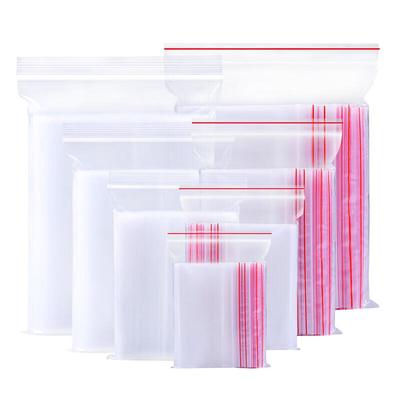 QINZHI Thickened Transparent Self-Sealing Storage Bags