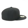 [New Era] Cap 59FIFTY Black/white 7 1/4 Plain Color CAP