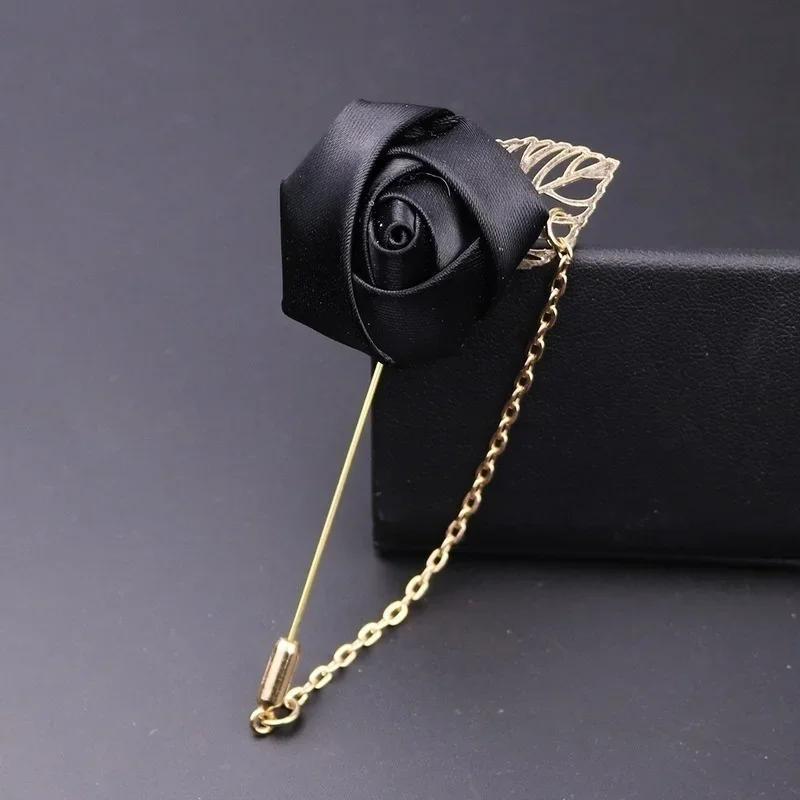 NEW Men's Advanced Chic Brooches Leaf Rabbit Pin Suit Shawl Lapel Pins Uxedo Corsage Hat Shirt Collar Pin Party Daily Accessory