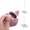 Stainless Steel Tea Separator Teapot Accessories Teaware Tea Infuser Accessories Teapot Filter Spring Strainer Kitchen Tool