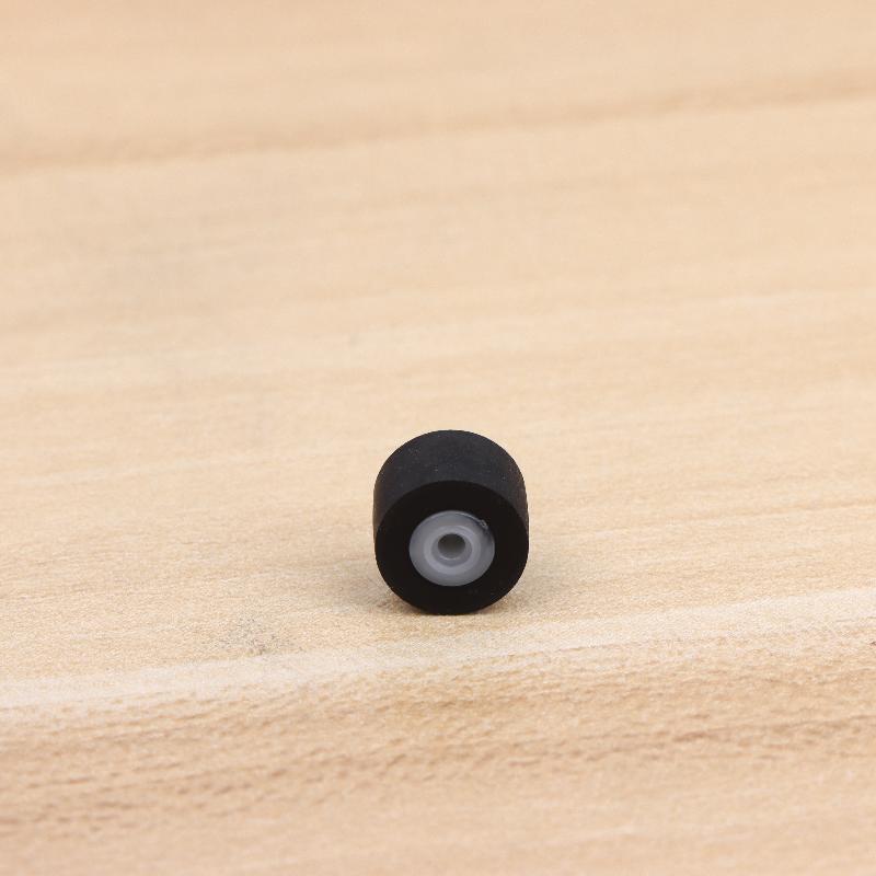 2Pcs 10.5X7.2X6.5X2Mm Rubber Pressure Roller For Tape Recorder Cassette Player Walkman Pressure Recorder Player Accessories