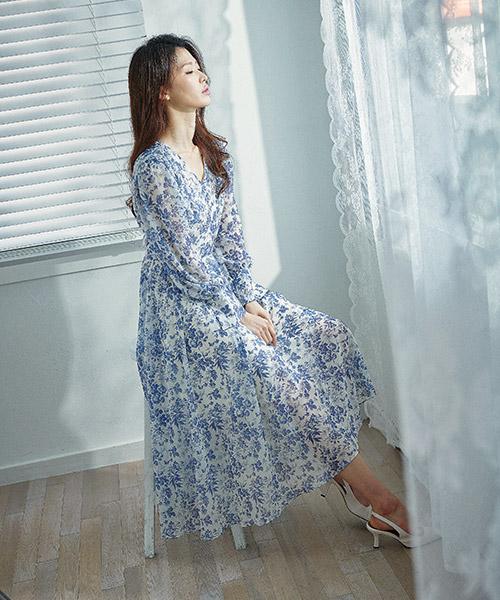 Obseseu Le Ciel Dress (Blue)
