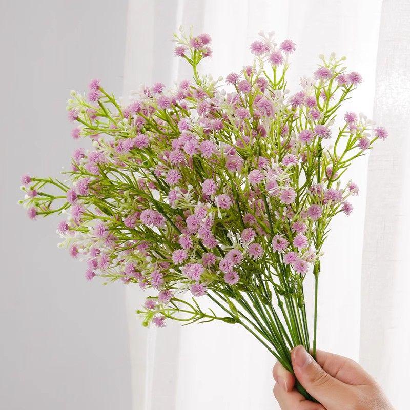 Gypsophila Soft Rubber Fake Flower Bouquet for Home Decoration