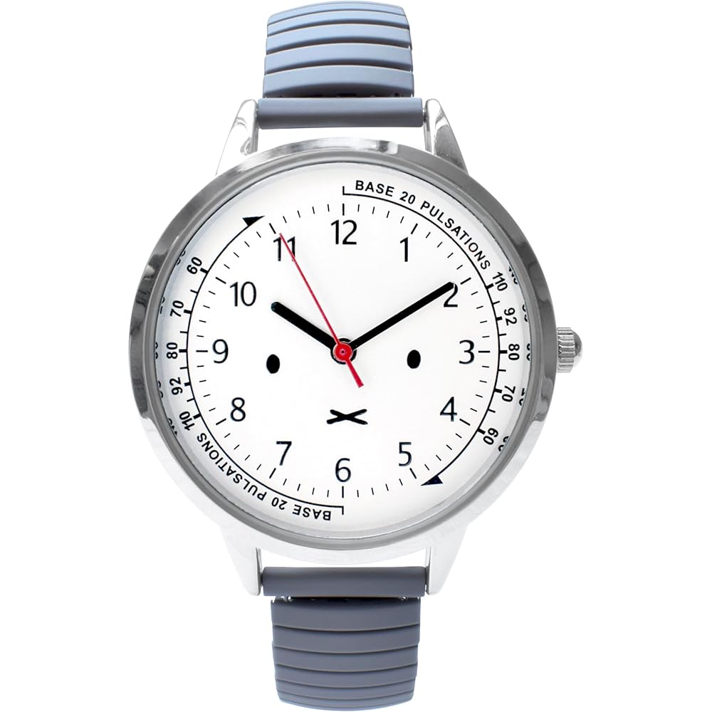 Cent Lady s Miffy Nurse Folding Watch Gray ST-PLMF002