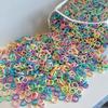 20/50/100Pcs Colorful Basic Nylon Ealstic Hair Ties for Girls Ponytail Hold Scrunchie Rubber Band Kid Fashion Hair Accessories