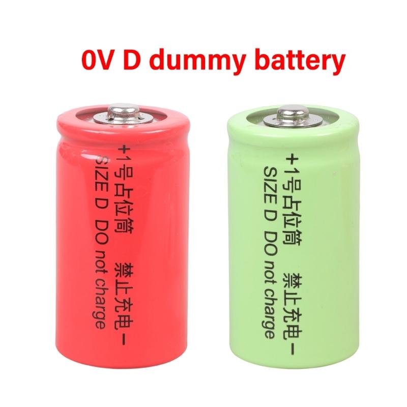 LR20 D Size Battery Placeholder Conductor Adapter Power Integration Placeholder Cylinder Conductor for Electronic Device