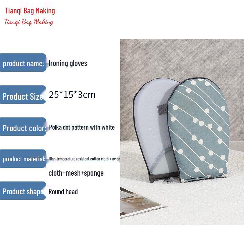 Compact Japanese Handheld Ironing Board with Heat-Resistant Sponge Pad