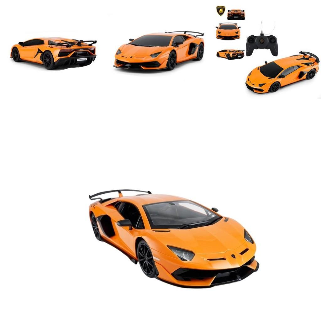 Rechargeable Lamborghini Toy Car Remote Control Kids' Gift Boys' Race Car Orange