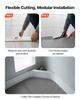 VEVOR Drainage Mat, 3 X 10 Ft, PVC Non Slip Commercial Floor Mat, Wet Area Water Drain Splash Matting Hollow Doormat Roll