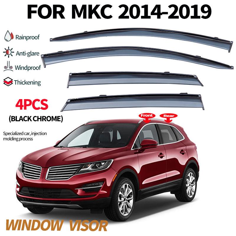 Rain & Sun Window Visors for 2015-2019 Lincoln MKC