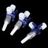 5Pcs Three Way Stop Cock Lock Adapter 3 Way Stopcock T-Connector Extension Tube