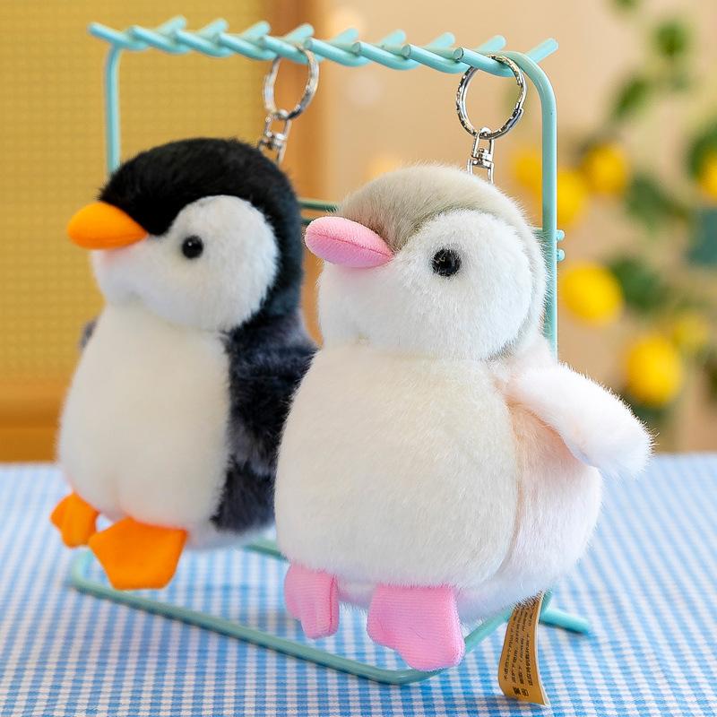 New Machine-catching Doll Cute Bow Tie Penguin Plush Toy Children's Doll Birthday Gift