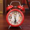Household Retro Alarm Clock Round Number Bell Desk Table Office Home Decor