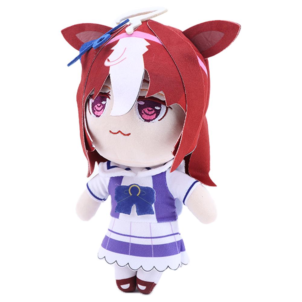 25cm Nuovi Peluche Uma Musume Pretty Derby Animali di Peluche Film Cartoni Animati Carini Morbidi Bambole Tokai Teio Articoli da Collezione per Fan Regali