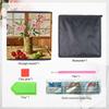 Flowers In A Bamboo Tube 5D Diamond Painting Storage Basket Full Round Drill Mosaic Diamond Embroidery Cross Stitch Kits Home Decor Home Decor