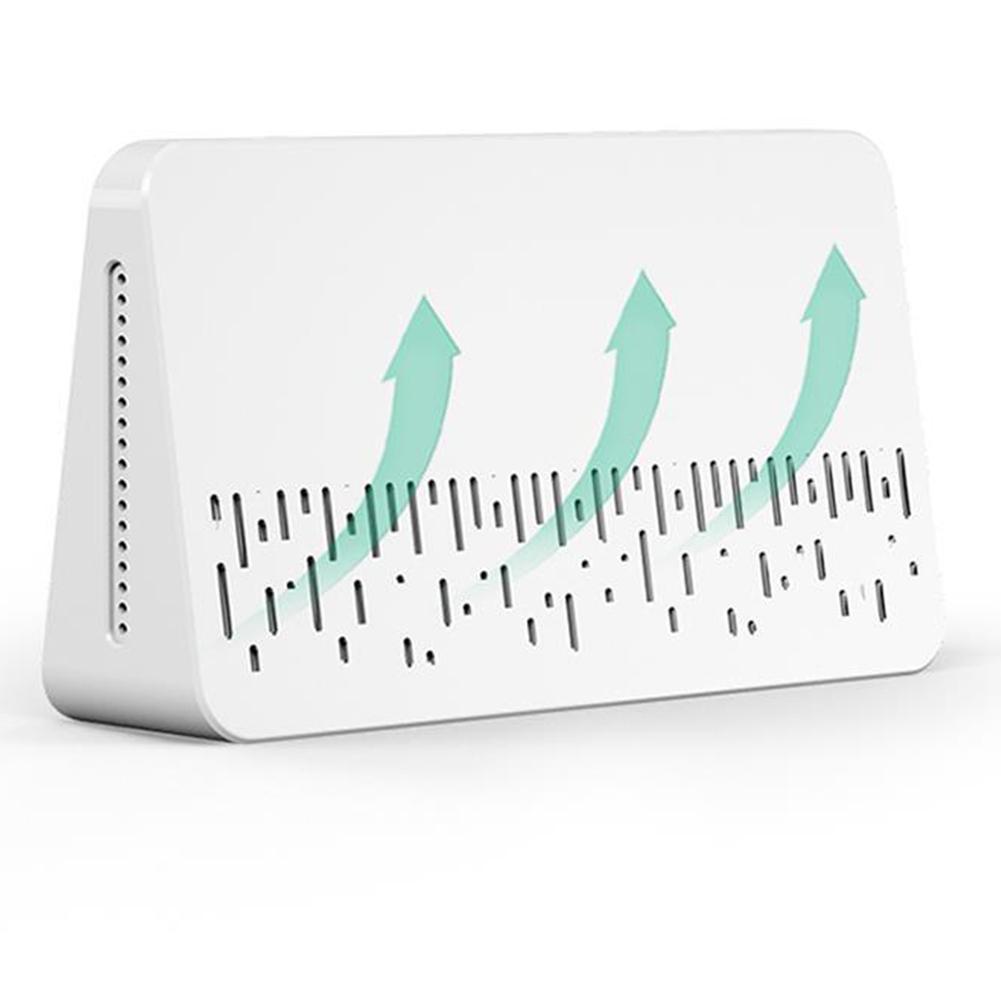 Air Quality Monitor CO2 HCHO TVOC Tester USB Rechargeable Room Temperature Humidity Meter CO2 Detector for Home School Office