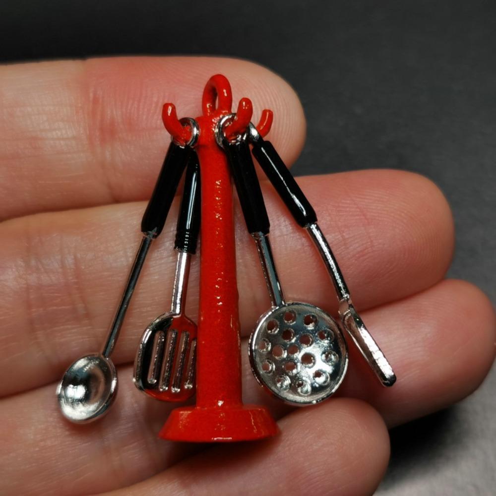 Kettle 1:12 Mini Kitchen Utensils Sets 1:12 Scale Mini Kitchen Cooking Kit  Kids Toys