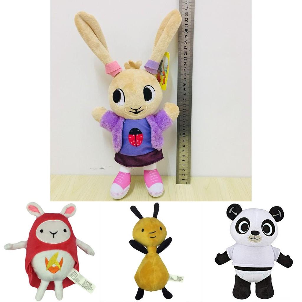 Bing Bunny Soft Plush Toys Collection Featuring Sula Flop Pando Adorable Rabbit Dolls