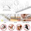10/1PCS Pigeon Spike Deterrent Anti Bird Pigeon Squirrel Cats Repellent Stainless Steel Bird Repeller Set for Garden Fence Roof