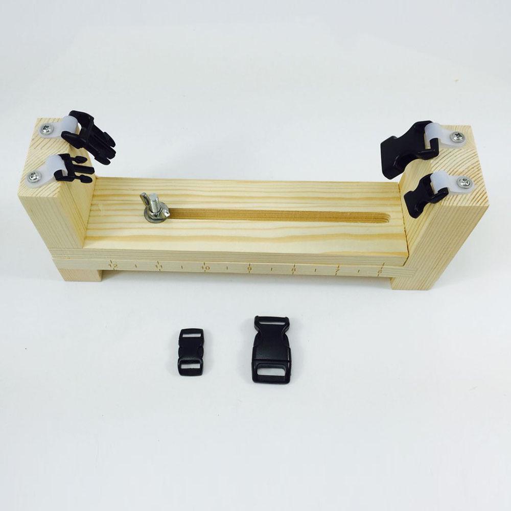 

Wooden Frame for Paracord Bracelet Weaving