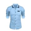 New Spring Autumn Men's Shirts Casual Business Fashion Trendy Long Sleeve Tops