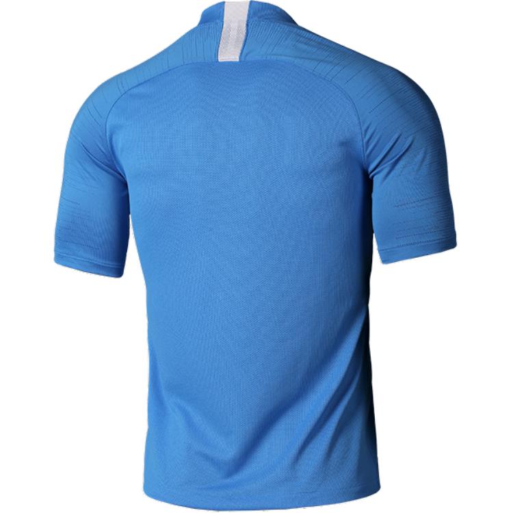 Nike Comfortable Pullover V-Neck Short Sleeve Soccer Shirt Men Tops Blue AT5871-436