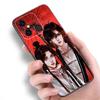 Heaven Official’s Blessing Black Phone Case For Xiaomi Redmi 7A 8A 9A 10A 11A 9C 10C 12C 13C 11 Prime A1 A2 + 12 4G Note 9T 12R