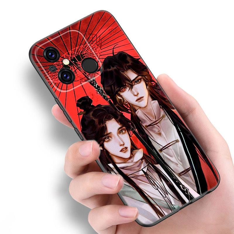 Heaven Official’s Blessing Black Phone Case For Xiaomi Redmi 7A 8A 9A 10A 11A 9C 10C 12C 13C 11 Prime A1 A2 + 12 4G Note 9T 12R