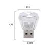 New USB Light Multicolor Gradient & Flashing Car Ambient Light Plug and Play Mini LED Atmosphere Lamp for Vehicles Home Laptop