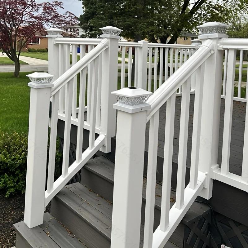 Outdoor Solar Post Cap 2 Modes Fence Light LED Post Lamp Solar Powered Waterproof For Wood Posts Yard Garden Outside