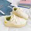 Fashion 2025 Women's Breathable Strip-shaped Sports Shoes Cute Button-down Thick-heeled Sports Shoes Casual Running Thick Sports Shoes