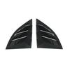 2-Piece Decorative Triangle Window Louvers for 2019-2025 Toyota Supra GR A90/A91.