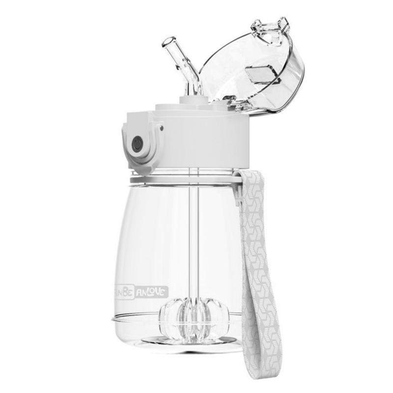 

Детская чашка для воды, герметичная соломенная бутылка, летний студенческий чайник, милые портативные пластиковые спортивные бутылки для детей