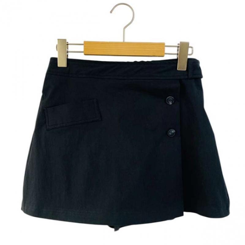 Shop Women S Banding Button Mini Wrap ShortS Ivory Stj Wpt 4587