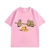 Unisexs Printed Shortsleeved 100 Cotton Shortsleeved Potato Pattern Highquality Casual Fashion Streetwear Tshirt