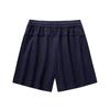 Anta Iconic Lifestyle Series Knitted Five-Point Pants Women shorts Zeus-Blue 162628310-2