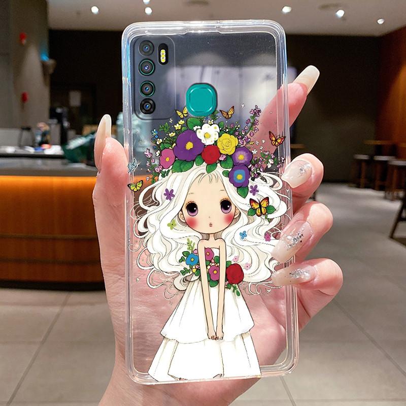 Casing For Tecno Spark 5 Pro Case Silicone Cover Aesthetic Luxury Cute Cool Boys Girls Pattern Transparent Protective Phone Case