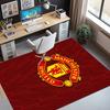 Manchester United F.C Pattern Rug, Indoor/Outdoor Mat, for Picnic, Gameroom, Bedroom, Office, Living Room, Home Decor Carpet, Birthday Gift