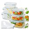 FOOD CONTAINER 3x Set of Rectangular Containers LUNCHBOX For Work Lunch