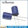 Aihua 330UF 35V Electrolytic Capacitor 10x13mm ERS1VM331G13OT