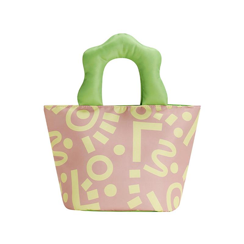 Сумка для ланч-бокса Ручка Детский ланч-бокс Дорожный Портативный Утолщенный Хранение еды Сумки для ланча Термос Кухонная утварь A1